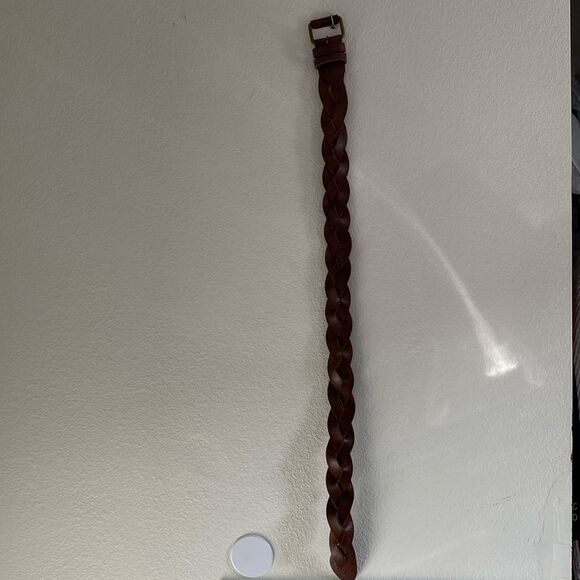 Abercrombie and Fitch Y2K Weave Belt - Picture 1 of 4
